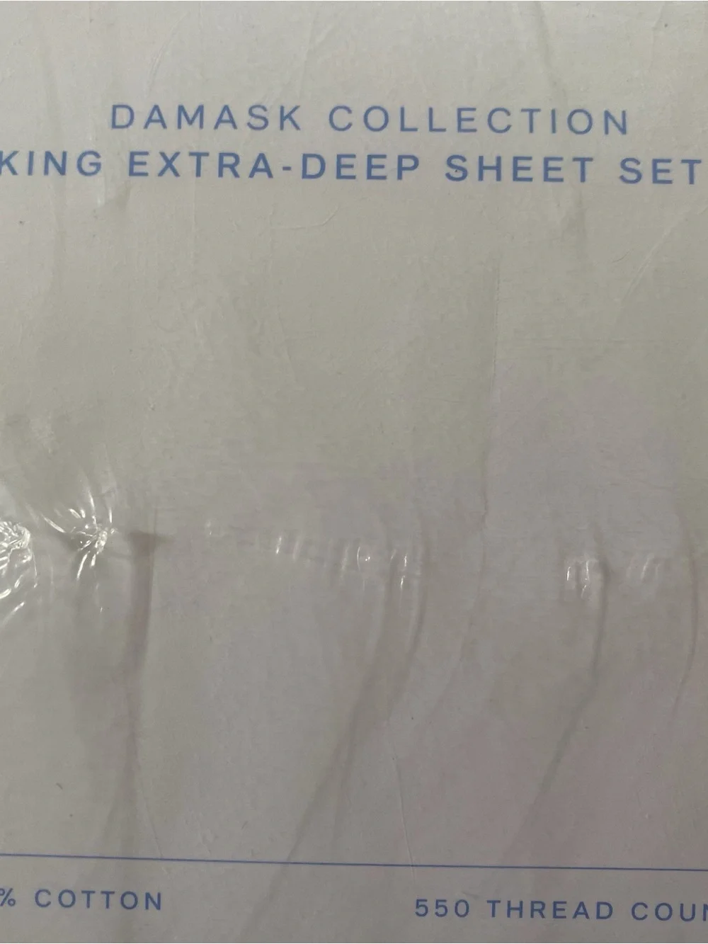 Charter Club Ivory King Damask Sheet Set